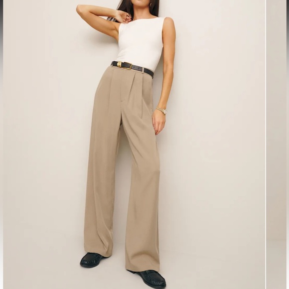 Reformation Pants - Reformation Mason Trousers - EUC - Worn 2 times